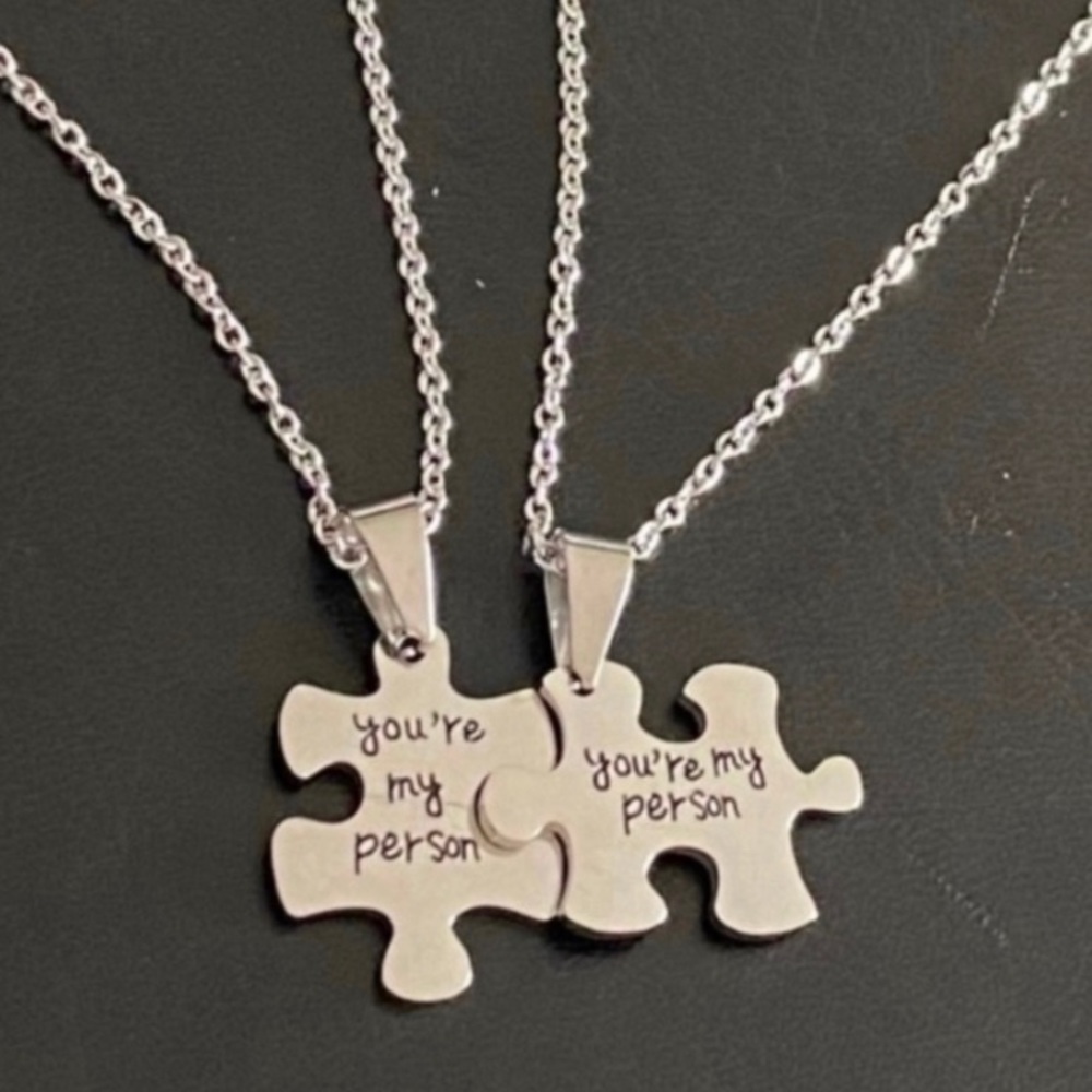 Feel Close to Your Family/ Loved Ones/ Best Friends Stainless Steel Necklace